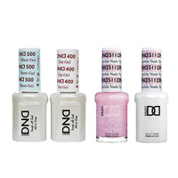 DND - Base, Top, Gel & Lacquer Combo - Nude Sparkle - #511 - Gel & Lacquer Polish - Nail Polish at Beyond Polish