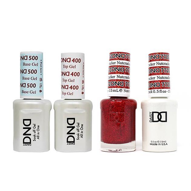 DND - Base, Top, Gel & Lacquer Combo - Nutcracker - #772 - Gel & Lacquer Polish - Nail Polish at Beyond Polish