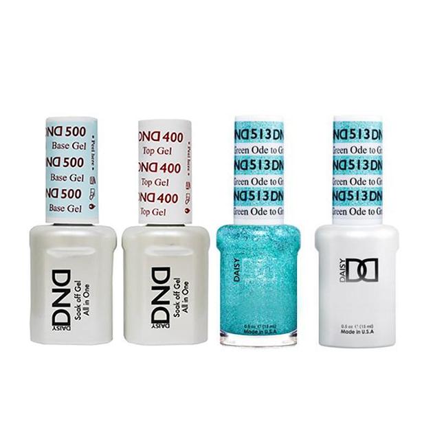 DND - Base, Top, Gel & Lacquer Combo - Ode to Green - #513 - Gel & Lacquer Polish - Nail Polish at Beyond Polish