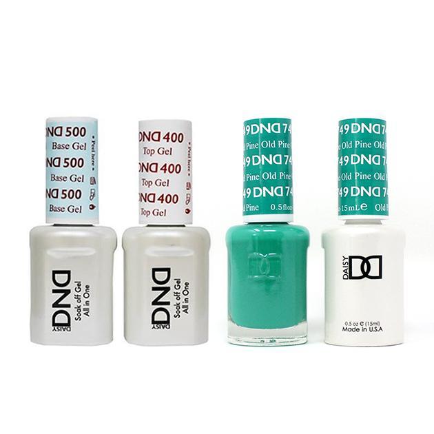 DND - Base, Top, Gel & Lacquer Combo - Old Pine - #749 - Gel & Lacquer Polish - Nail Polish at Beyond Polish