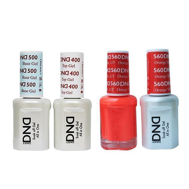 DND - Base, Top, Gel & Lacquer Combo - Orange Ville, UT - #560 - Gel & Lacquer Polish - Nail Polish at Beyond Polish