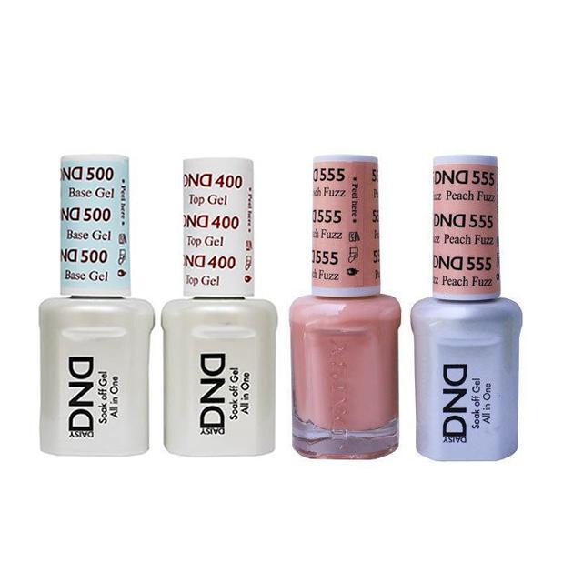 DND - Base, Top, Gel & Lacquer Combo - Peach Fuzz - #555 - Gel & Lacquer Polish - Nail Polish at Beyond Polish