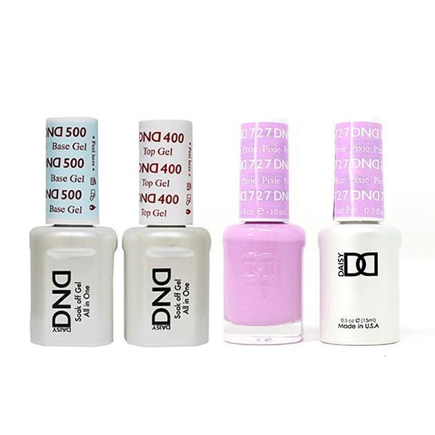 DND - Base, Top, Gel & Lacquer Combo - Pixie - #727 - Gel & Lacquer Polish - Nail Polish at Beyond Polish