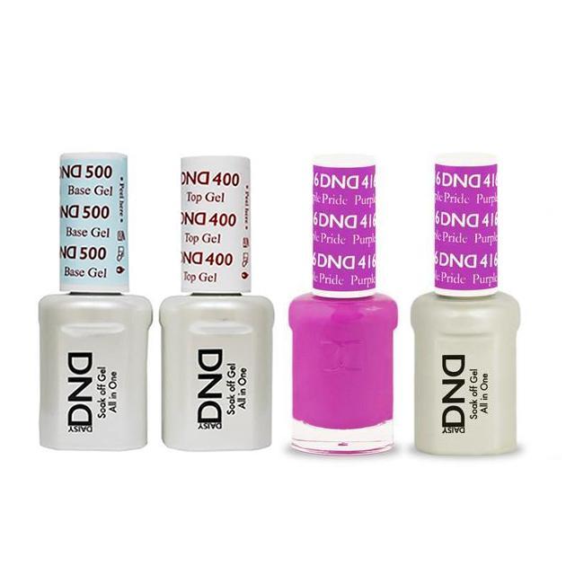 DND - Base, Top, Gel & Lacquer Combo - Purple Pride - #416 - Gel & Lacquer Polish - Nail Polish at Beyond Polish