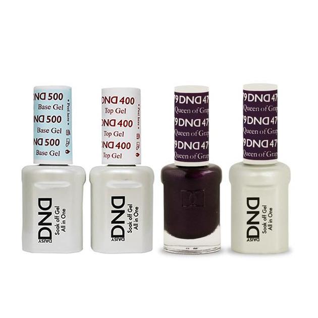 DND - Base, Top, Gel & Lacquer Combo - Queen of Grape - #479 - Gel & Lacquer Polish - Nail Polish at Beyond Polish