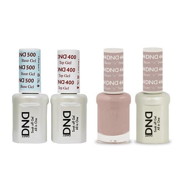 DND - Base, Top, Gel & Lacquer Combo - Short n Sweet - #444 - Gel & Lacquer Polish - Nail Polish at Beyond Polish