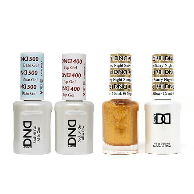 DND - Base, Top, Gel & Lacquer Combo - Starry Night - #781 - Gel & Lacquer Polish - Nail Polish at Beyond Polish