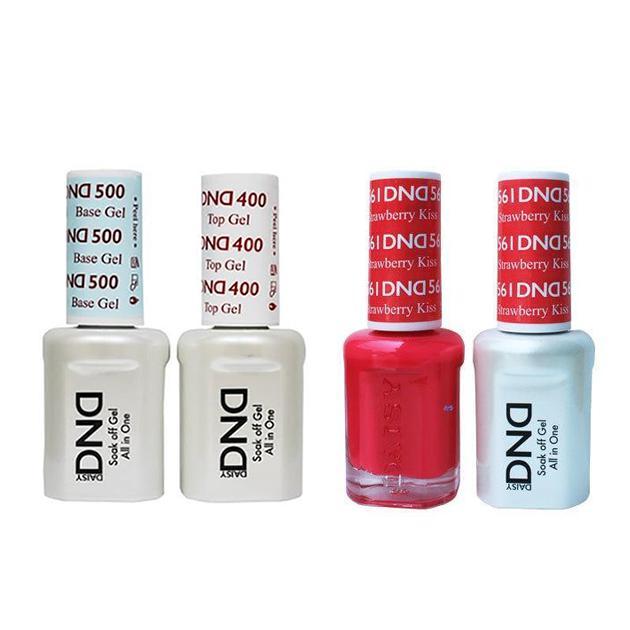 DND - Base, Top, Gel & Lacquer Combo - Strawberry Kiss - #561 - Gel & Lacquer Polish - Nail Polish at Beyond Polish
