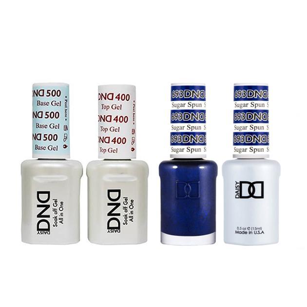 DND - Base, Top, Gel & Lacquer Combo - Sugar Spun - #693 - Gel & Lacquer Polish - Nail Polish at Beyond Polish