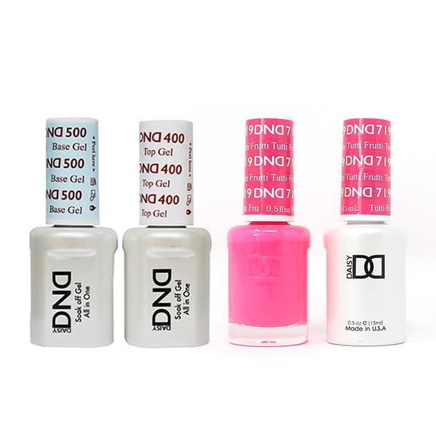 DND - Base, Top, Gel & Lacquer Combo - Tutti Frutti - #719 - Gel & Lacquer Polish - Nail Polish at Beyond Polish