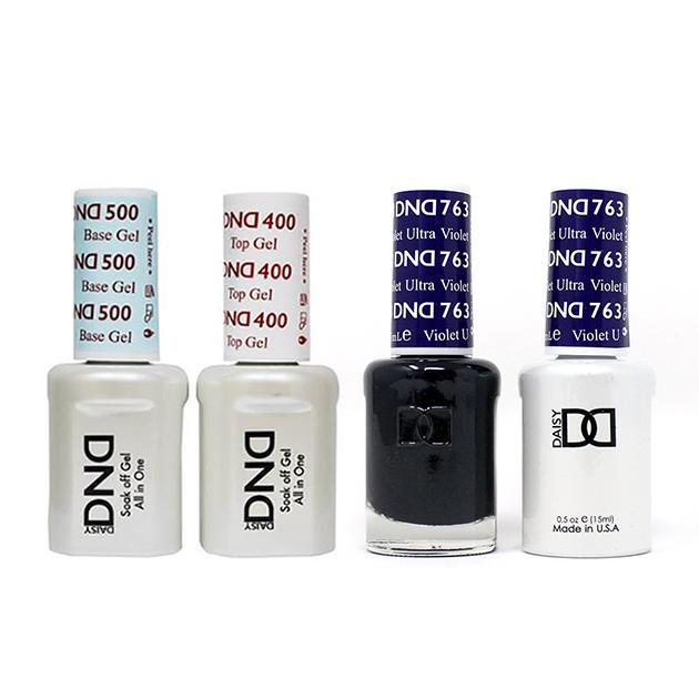 DND - Base, Top, Gel & Lacquer Combo - Ultra Violet - #763 - Gel & Lacquer Polish - Nail Polish at Beyond Polish