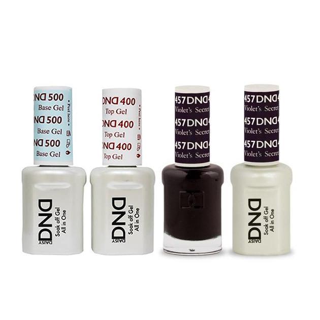 DND - Base, Top, Gel & Lacquer Combo - Violets Secret - #457 - Gel & Lacquer Polish - Nail Polish at Beyond Polish