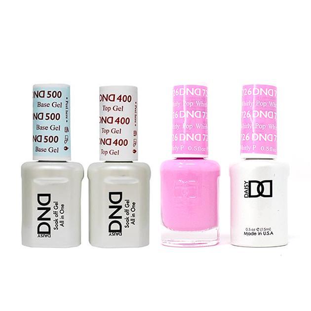 DND - Base, Top, Gel & Lacquer Combo - Whirly Pop - #726 - Gel & Lacquer Polish - Nail Polish at Beyond Polish