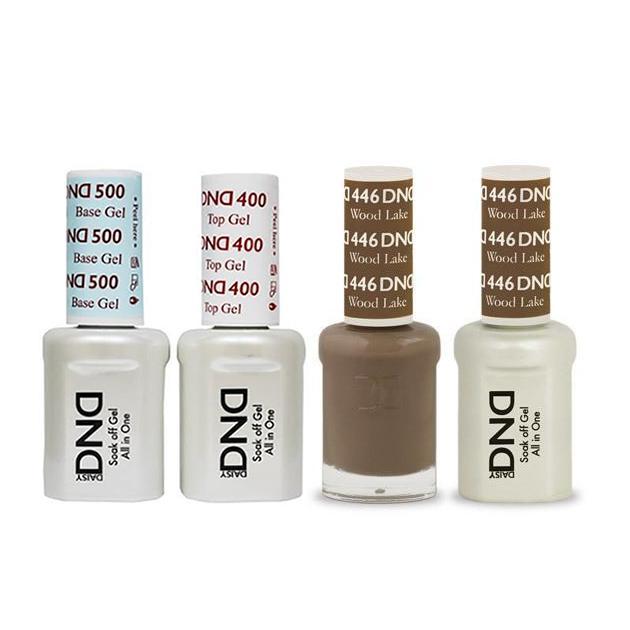 DND - Base, Top, Gel & Lacquer Combo - Wood Lake - #446 - Gel & Lacquer Polish - Nail Polish at Beyond Polish