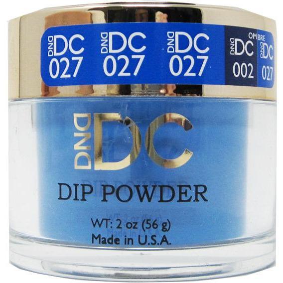 DND - DC Dip Powder - Pittsburgh Blue 2 oz - #027 - Gel & Lacquer Polish - Nail Polish at Beyond Polish