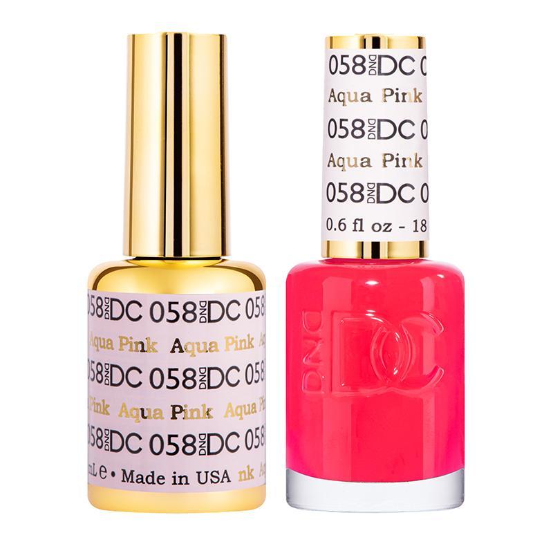 DND - DC Duo - Aqua Pink - #DC058 - Gel & Lacquer Polish - Nail Polish at Beyond Polish