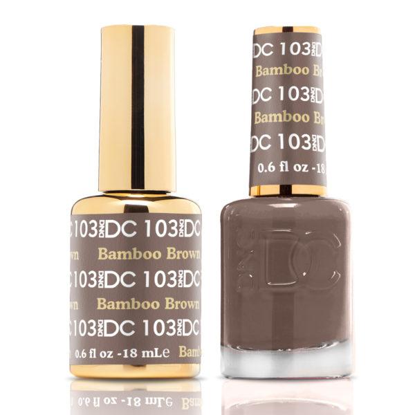 DND - DC Duo - Bamboo Brown - #DC103 - Gel & Lacquer Polish - Nail Polish at Beyond Polish