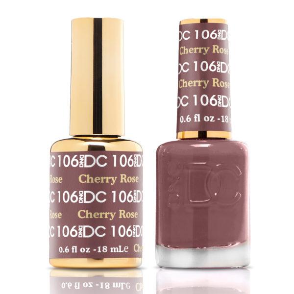 DND - DC Duo - Cherry Rose - #DC106 - Gel & Lacquer Polish - Nail Polish at Beyond Polish