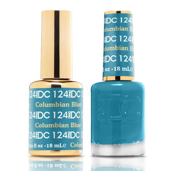 DND - DC Duo - Columbian Blue - #DC124 - Gel & Lacquer Polish - Nail Polish at Beyond Polish