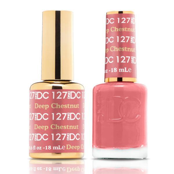 DND - DC Duo - Deep Chestnut - #DC127 - Gel & Lacquer Polish - Nail Polish at Beyond Polish