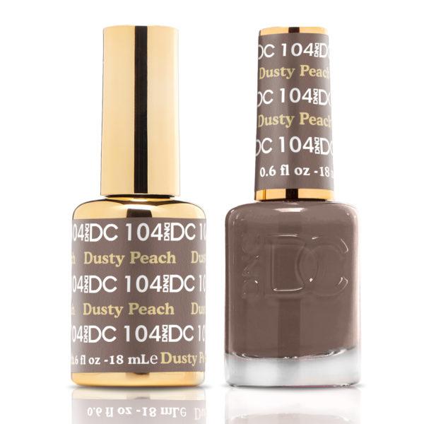 DND - DC Duo - Dusty Peach - #DC104 - Gel & Lacquer Polish - Nail Polish at Beyond Polish