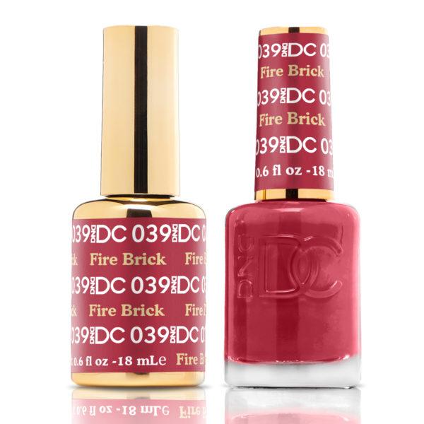 DND - DC Duo - Fire Brick - #DC039 - Gel & Lacquer Polish - Nail Polish at Beyond Polish