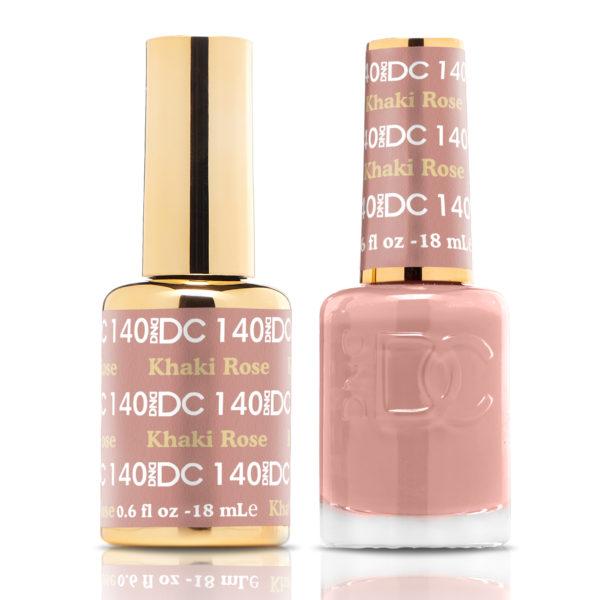 DND - DC Duo - Khaki Rose - #DC140 - Gel & Lacquer Polish - Nail Polish at Beyond Polish