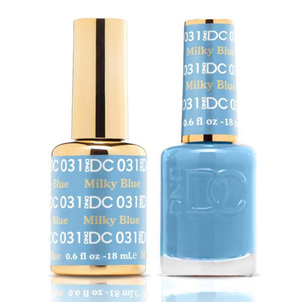 DND - DC Duo - Milky Blue - #DC031 - Gel & Lacquer Polish - Nail Polish at Beyond Polish