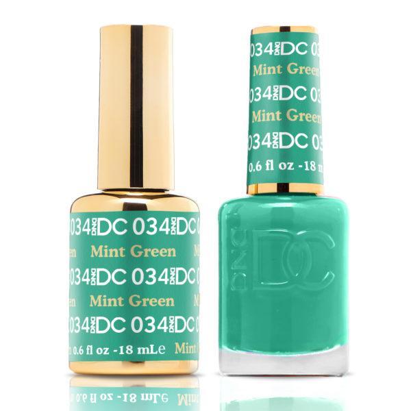 DND - DC Duo - Mint Green - #DC034 - Gel & Lacquer Polish - Nail Polish at Beyond Polish