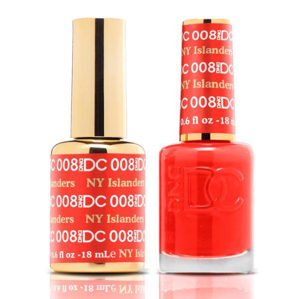 DND - DC Duo - NY Islanders - #DC008 - Gel & Lacquer Polish - Nail Polish at Beyond Polish