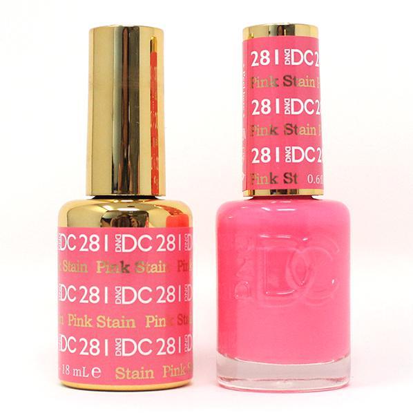 DND - DC Duo - Pink Stain - #DC281 - Gel & Lacquer Polish - Nail Polish at Beyond Polish