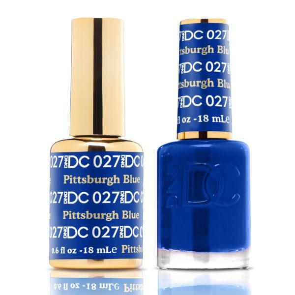DND - DC Duo - Pittsburgh Blue - #DC027 - Gel & Lacquer Polish - Nail Polish at Beyond Polish