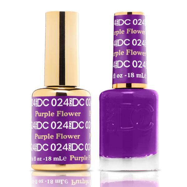 DND - DC Duo - Purple Flower - #DC024 - Gel & Lacquer Polish - Nail Polish at Beyond Polish