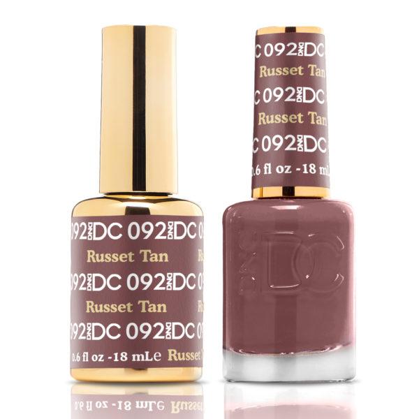 DND - DC Duo - Russet Tan - #DC092 - Gel & Lacquer Polish - Nail Polish at Beyond Polish