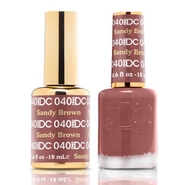 DND - DC Duo - Sandy Brown - #DC040 - Gel & Lacquer Polish - Nail Polish at Beyond Polish