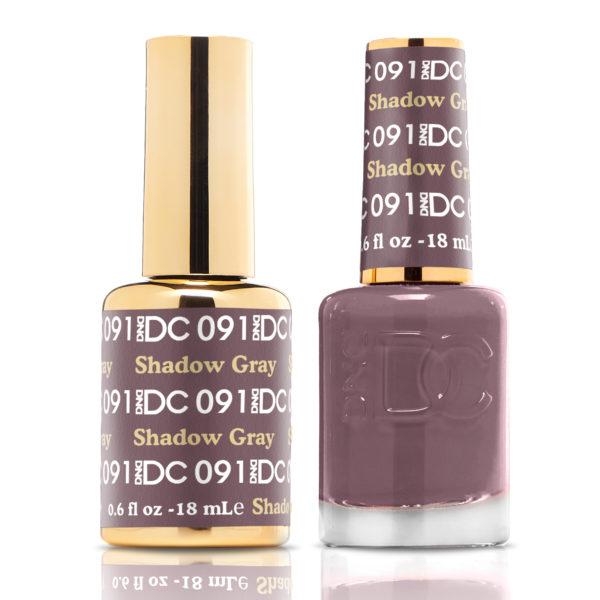 DND - DC Duo - Shadow Gray - #DC091 - Gel & Lacquer Polish - Nail Polish at Beyond Polish