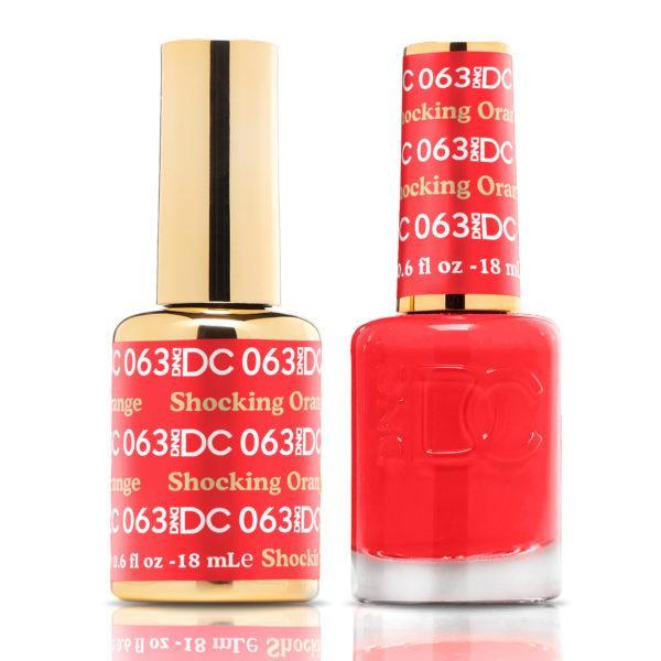DND - DC Duo - Shocking Orange - #DC063 - Gel & Lacquer Polish - Nail Polish at Beyond Polish
