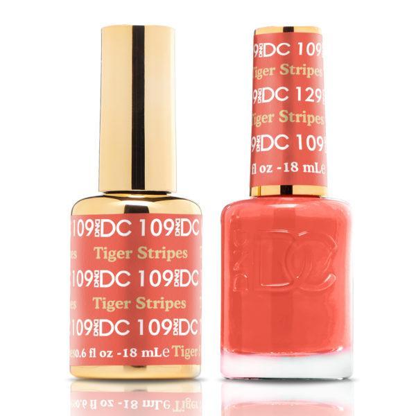 DND - DC Duo - Tiger Stripes - #DC109 - Gel & Lacquer Polish - Nail Polish at Beyond Polish