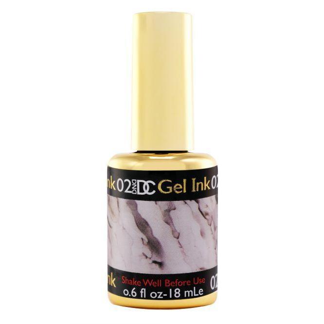DND - DC Gel Ink - Black 0.6 oz - #002 - Gel Polish - Nail Polish at Beyond Polish