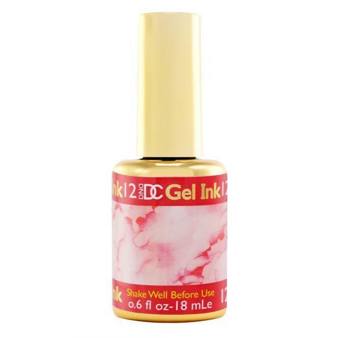 DND - DC Gel Ink - Burgundy 0.6 oz - #012 - Gel Polish - Nail Polish at Beyond Polish