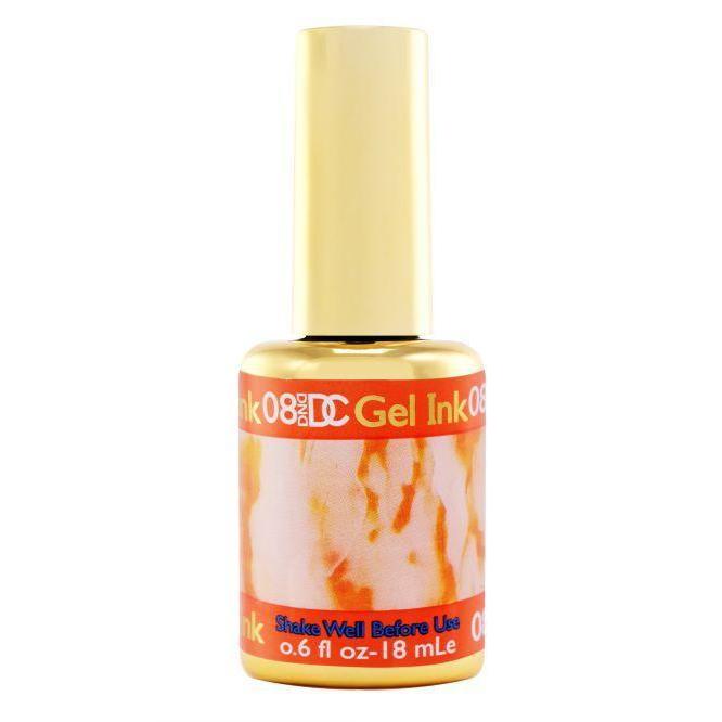 DND - DC Gel Ink - Orange 0.6 oz - #008 - Gel Polish - Nail Polish at Beyond Polish