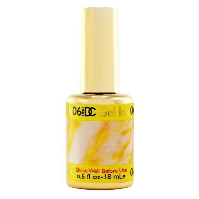 DND - DC Gel Ink - Yellow 0.6 oz - #006 - Gel Polish - Nail Polish at Beyond Polish