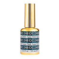 DND - DC Mermaid Collection - Dark Aqua 0.5 oz - #248 - Gel Polish - Nail Polish at Beyond Polish