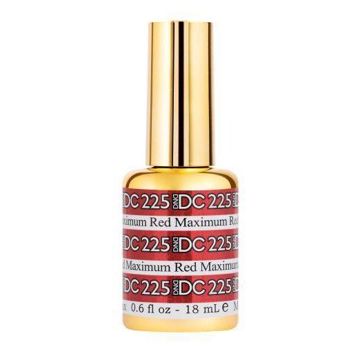 DND - DC Mermaid Collection - Maximum Red 0.5 oz - #225 - Gel Polish - Nail Polish at Beyond Polish