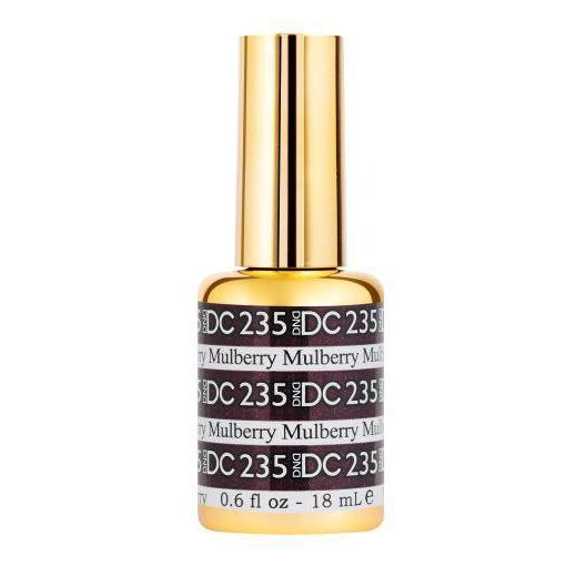 DND - DC Mermaid Collection - Mulbeery 0.5 oz - #235 - Gel Polish - Nail Polish at Beyond Polish