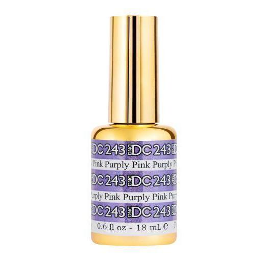 DND - DC Mermaid Collection - Purply Pink 0.5 oz - #243 - Gel Polish - Nail Polish at Beyond Polish