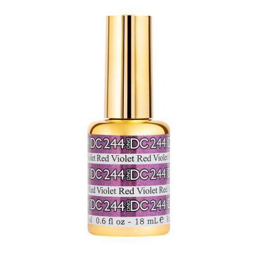 DND - DC Mermaid Collection - Red Violet 0.5 oz - #244 - Gel Polish - Nail Polish at Beyond Polish