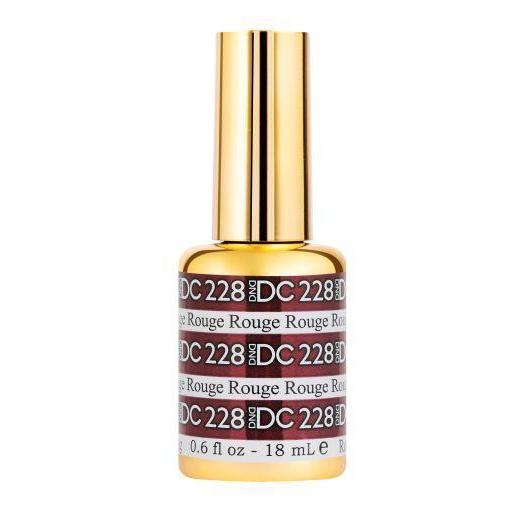 DND - DC Mermaid Collection - Rouge 0.5 oz - #228 - Gel Polish - Nail Polish at Beyond Polish