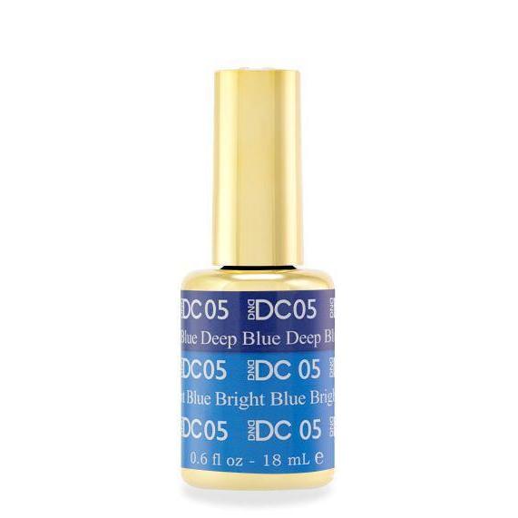 DND - DC Mood Change Gel - Blue Deep Bright Blue 0.5 oz - #05 - Gel Polish - Nail Polish at Beyond Polish