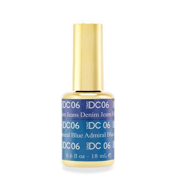 DND - DC Mood Change Gel - Denim Jeans Admiral Blue 0.5 oz - #06 - Gel Polish - Nail Polish at Beyond Polish